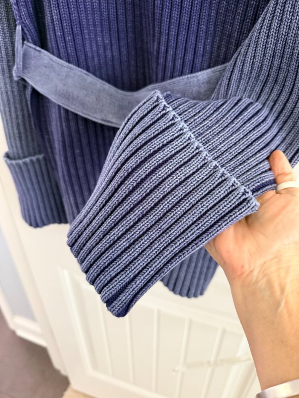 Brand New Free People Navy/Blue Cardigan - Size Small - NWT - Picture 11 of 12
